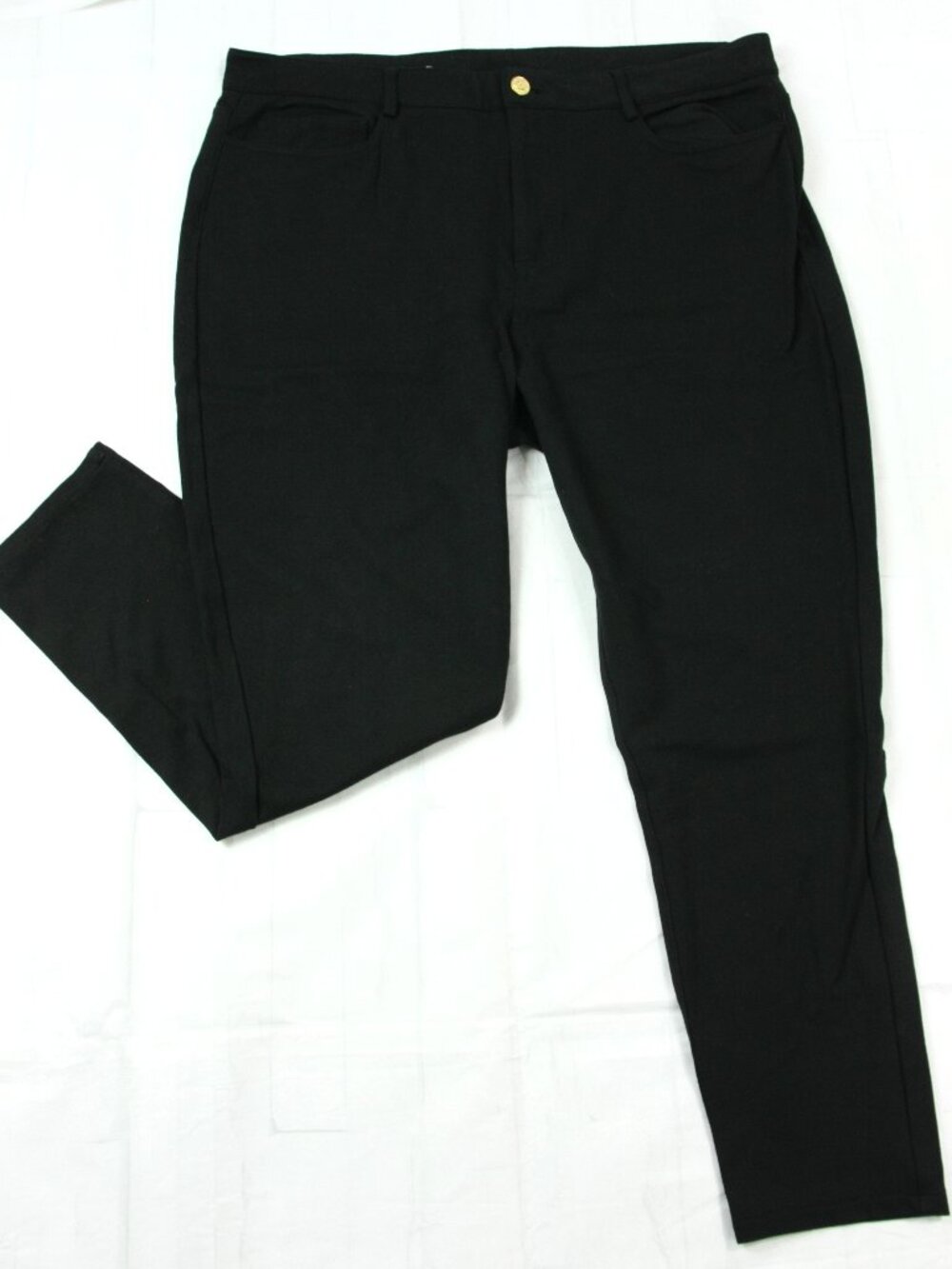 Michael Kors Black Stretch Jeggings Pants Skinny Jeans Leggings XL Casual